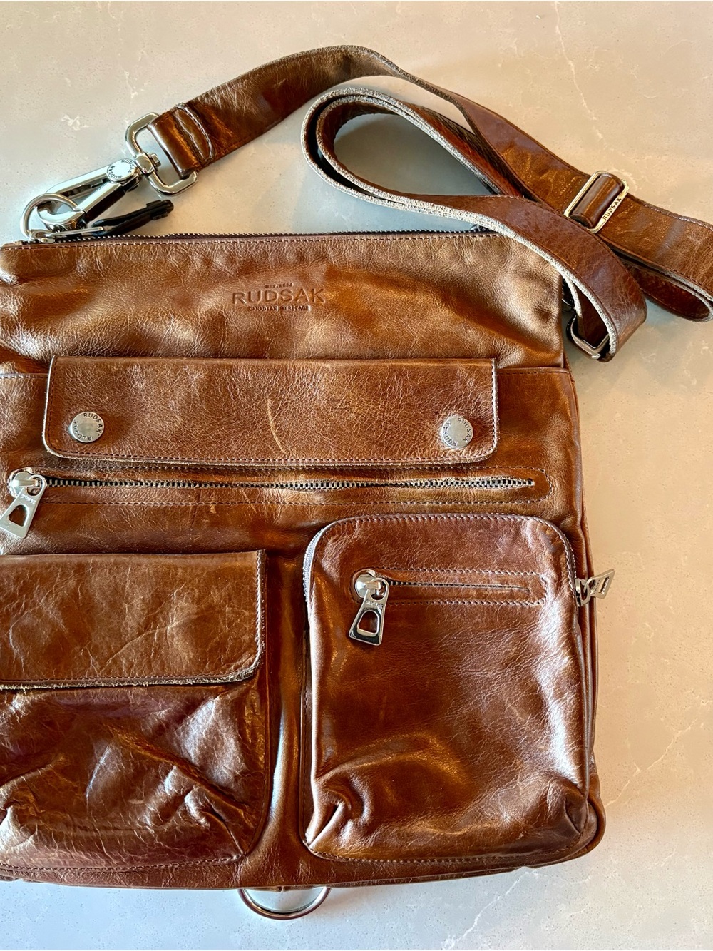 RUDSAK vintage Leather Sully shoulder Bag